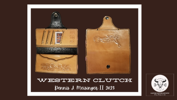 *BESPOKE WESTERN WALLET CLUTCH CUSTOMIZATION