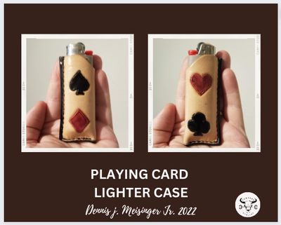 LIGHTER CASE - PLAYING CARD