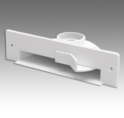 Aspirabriciole VAC PAN ACTIVE a zoccolo bianca per mobili e kit installazione compreso