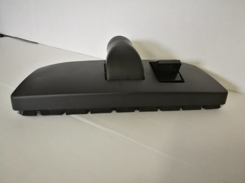 Spazzola D8 AVS DIA.32 NE doppio uso pavimenti e tappeti cm 30