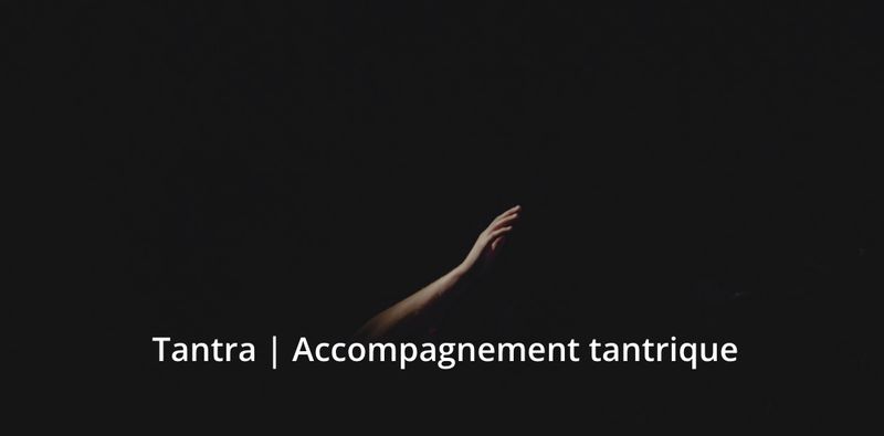 Acompte accompagnement tantrique - 1ère séance