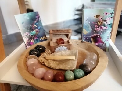 Pack au féminin - Oeuf de Yoni - Cristal de roche