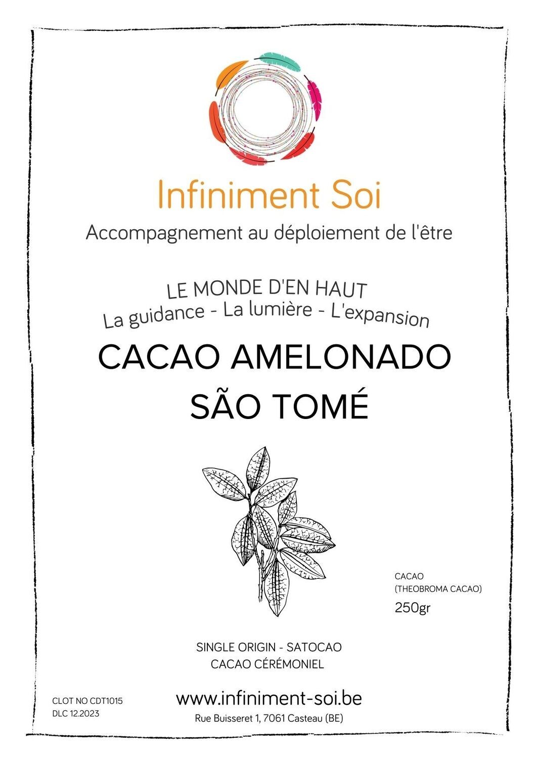 Cacao Rituel  (Sao-Tomé) - Le Monde d'en haut