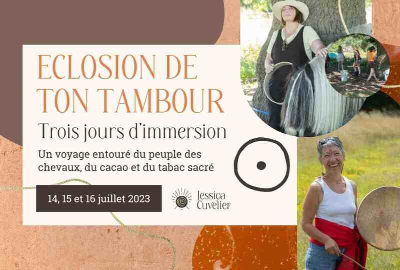 Eclosion de Ton Tambour (Acompte) 14-15 et 16 juillet 2023