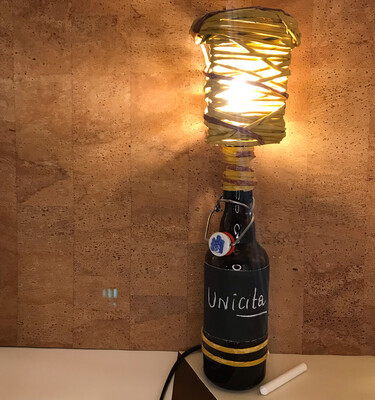 Lampada Bottiglia Luce