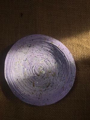 Piatto d'Arredo "Onda Luminosa" - Pezzo Unico della Collezione d'Autore di Gio' s e Art