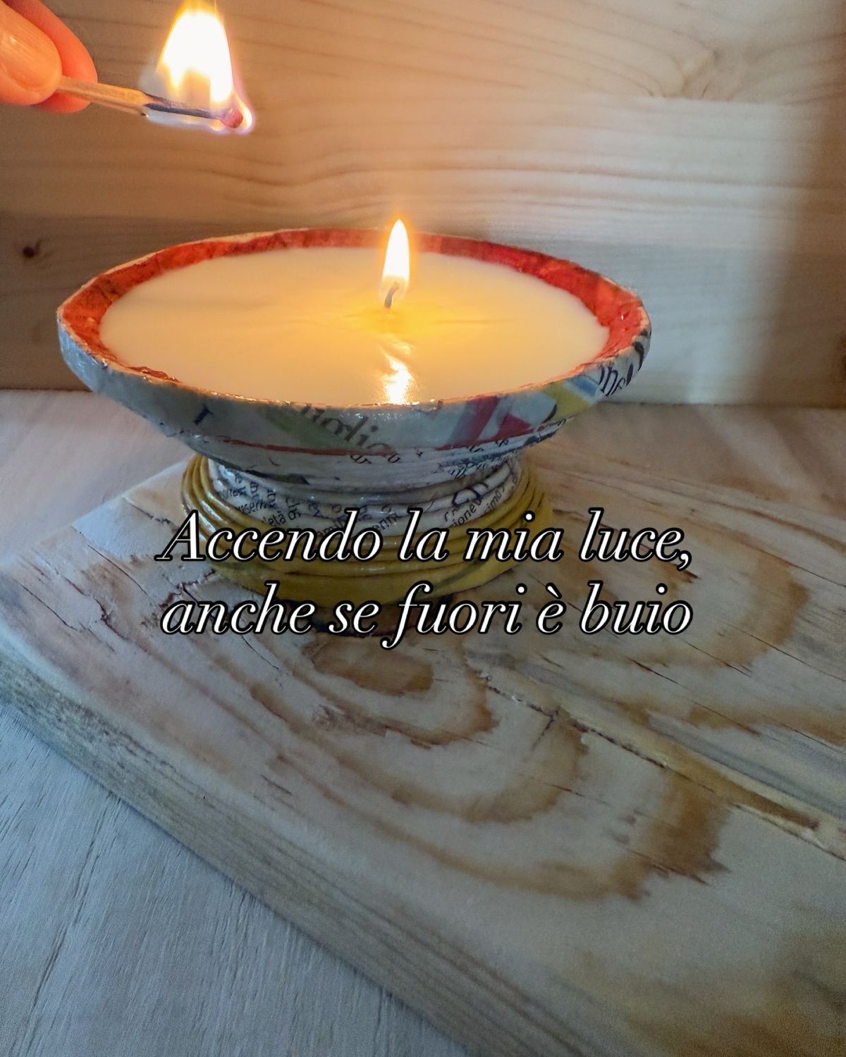 Candela rituale “Illuminare”