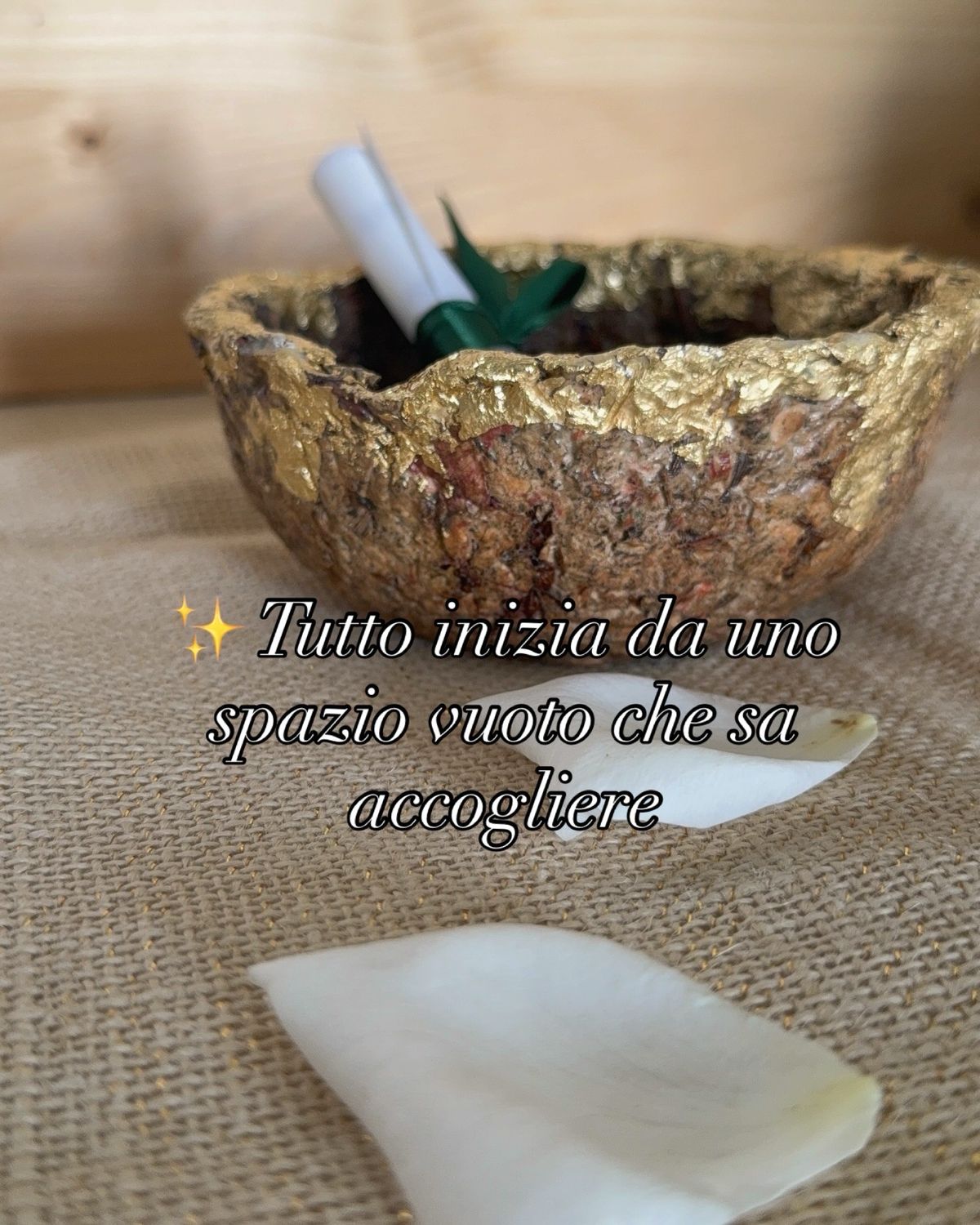 Ciotolina rituale “Accogliere”