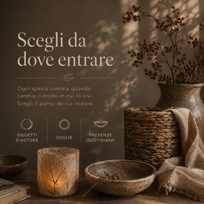 Scegli da dove entrare