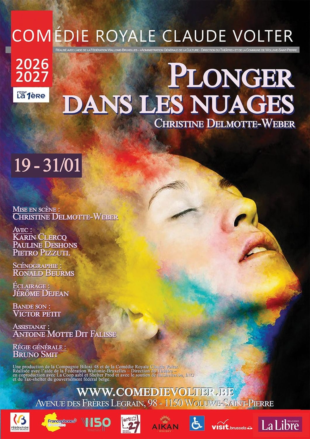 **CHAMANISME**                                                               27/01/2027 - THÉÂTRE - Plonger dans les nuages - Christine DELMOTTE-WEBER