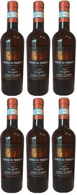 6 BOTTLES of VIN SANTO Chianti Classico DOC - Vintage 2012//TOTAL PRICE for 6 BOTTLES
