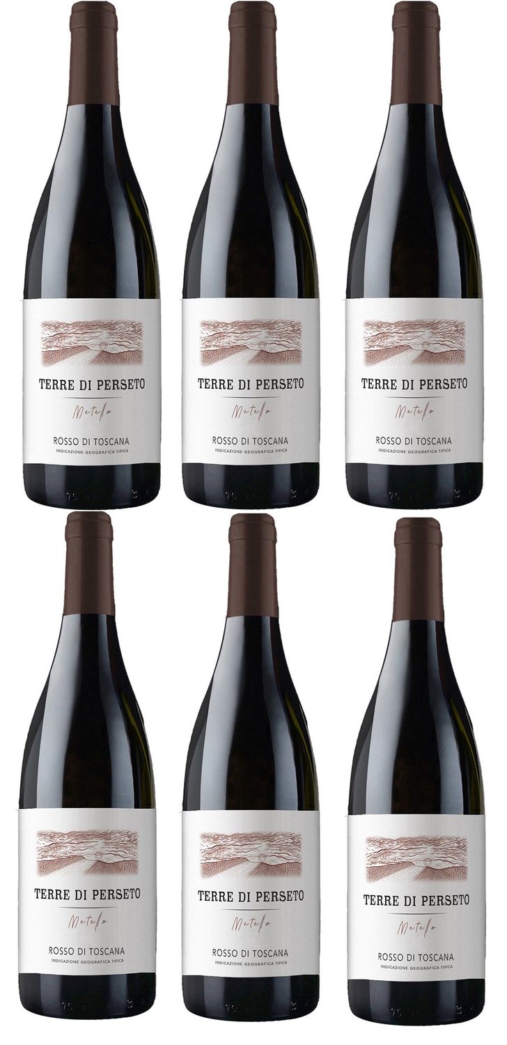 6 Bottles of METELLO IGT Toscana Red Wine - Vintage 2020 //TOTAL  PRICE for 6 BOTTLES