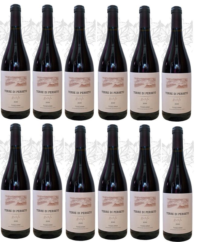 12 Bottles of METELLO IGT Toscana Red Wine - Vintage 2020 //TOTAL  PRICE for 12 BOTTLES