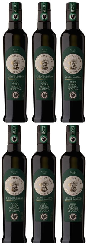 6 CHIANTI CLASSICO DOP BLACK ROOSTER EXTRA VIRGIN OLIVE OIL // TOTAL PRICE FOR 6 BOTTLES of 0.5 Liter (half-liter/each btl)