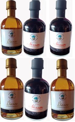 BALSAMIC DRESSINGS BLACK &amp; WHITE: 3 Black and 3 White Balsamic Drssings