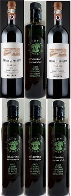 2 PRIMO SOLE RISERVA Ch. Class+4 MAURINO MONOCULTIVAR EXTRA VIRGIN OLIVE OIL // TOTAL PRICE FOR 6 BOTTLES