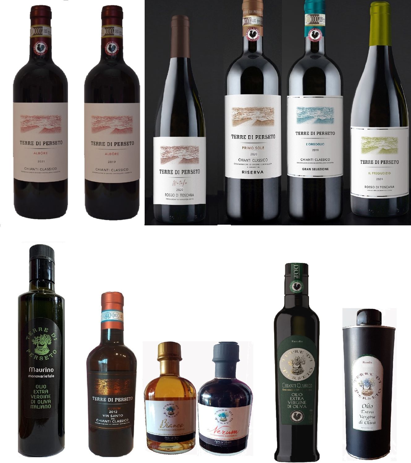 "ALL WINES, BALSAMIC & E.V. OLIVE-OILS PACKAGE": //PRICE for 12 BOTTLES as per PHOTO "ALL WINES, BALSAMIC & E.V. OLIVE-OILS PACKAGE": //PRICE for 12 BOTTLES as per PHOTO