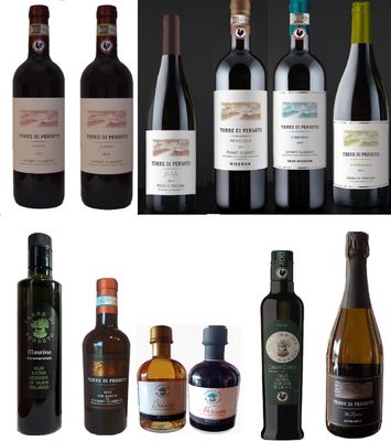 "ALL WINES plus the SPARKLING WINE "SPUMANTE 36 LUNAE", our BALSAMICS & E.V. OLIVE-OILS PACKAGE": //PRICE for 12 BOTTLES as per PHOTO "ALL WINES plus the SPARKLING WINE "SPUMANTE 36 LUNAE", our BALSAMICS & E.V. OLIVE-OILS PACKAGE": //PRICE for 12 BOTTLES as per PHOTO