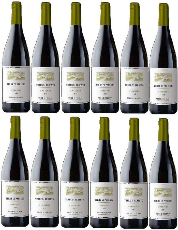 JUST SUPERTUSCAN! 12 Bott. "IL PREGIUDIZIO" SUPERTUSCAN RED - Vintage 2020! Price for 12 bottles JUST SUPERTUSCAN! 12 Bott. "IL PREGIUDIZIO" SUPERTUSCAN RED - Vintage 2020! Price for 12 bottles