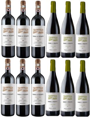 PACKAGE &quot;SUPERTUSCAN+RISERVA&quot;: 6 &quot;PRIMO SOLE RISERVA&quot; CH.CLASS.+6 SUPERTUSCAN &quot;PREGIUDIZIO&quot;// TOTAL PRICE FOR 12 BOTTLES