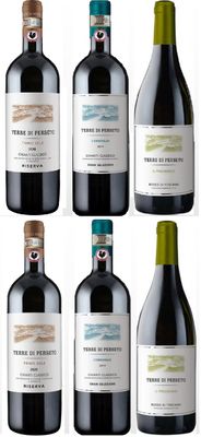 SUPER WINES PACKAGE: 2 SUPERTUSCAN+2 GREAT SELECTION+2 RISERVA CHIANTI CLASSICO! Price for 6 bottles