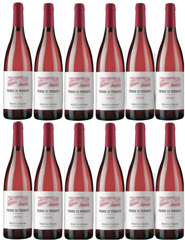 12 VERZIERE Rosé IGT Wine Year 2025  // TOTAL PRICE FOR 12  BOTTLES