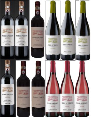 PACKAGE "DEEP & EASY": 3 RISERVA PRIMO SOLE CH.CLASS+3 ALBORE CH. CLASS+ 3 SUPERTUSCAN IL PREGIUDIZIO + 3 VERZIERE ROSE' WINE// TOTAL PRICE FOR 12 BOTTLES PACKAGE "DEEP & EASY": 3 RISERVA PRIMO SOLE CH.CLASS+3 ALBORE CH. CLASS+ 3 SUPERTUSCAN IL PREGIUDIZIO + 3 VERZIERE ROSE' WINE// TOTAL PRICE FOR 12 BOTTLES