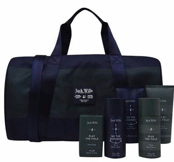 Jack Wills gym bag Gift set