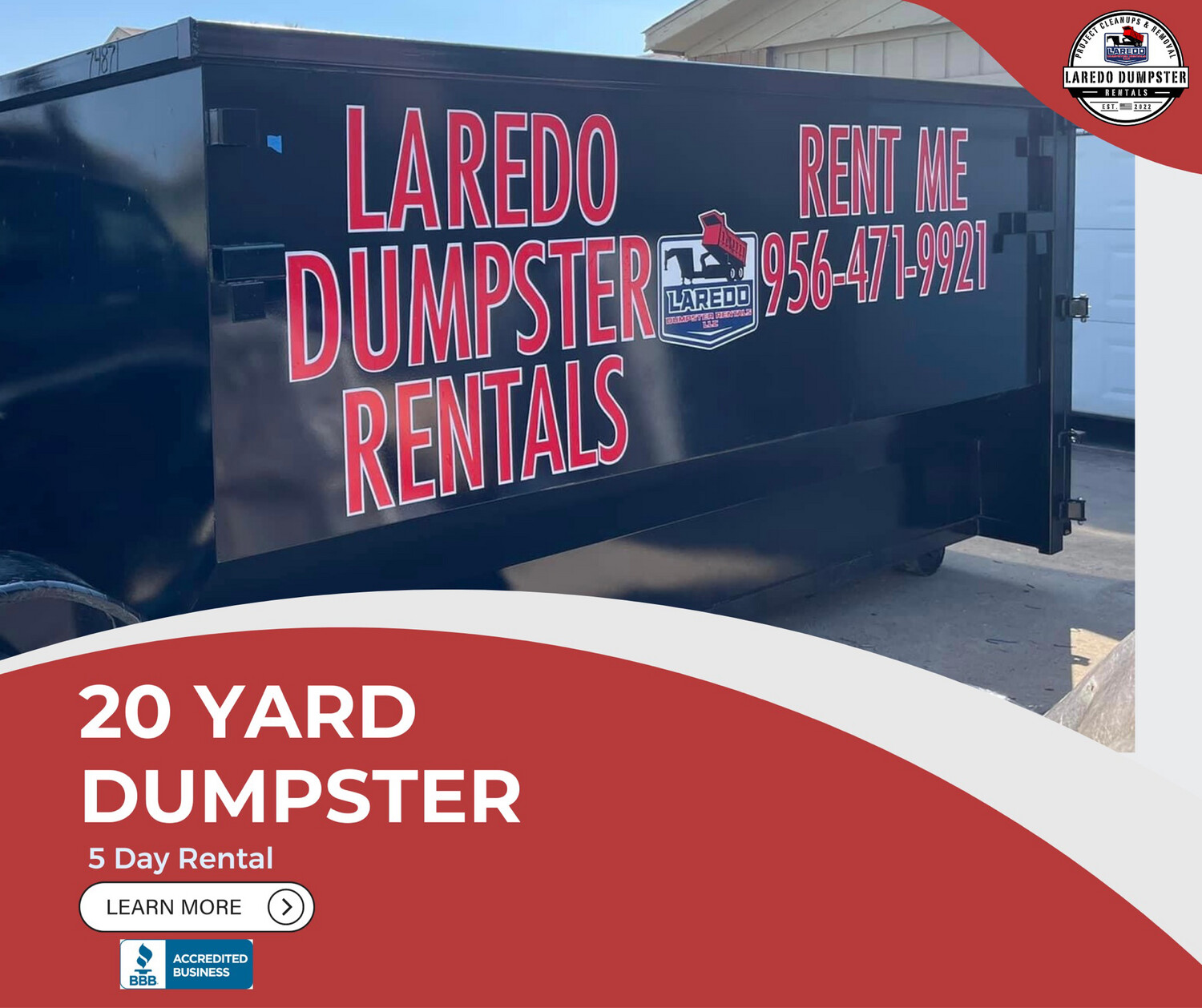 20 Yard Dumpster