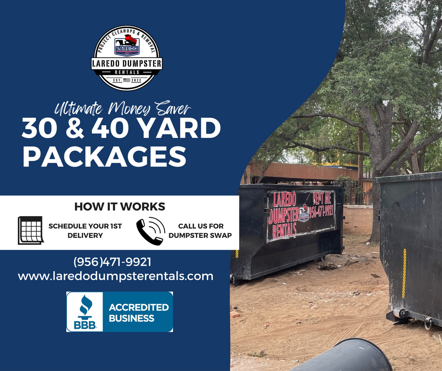 40 Yard Dumpster Packages