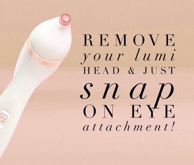 Rose Gold Eye Attachment Set For LUMI IO