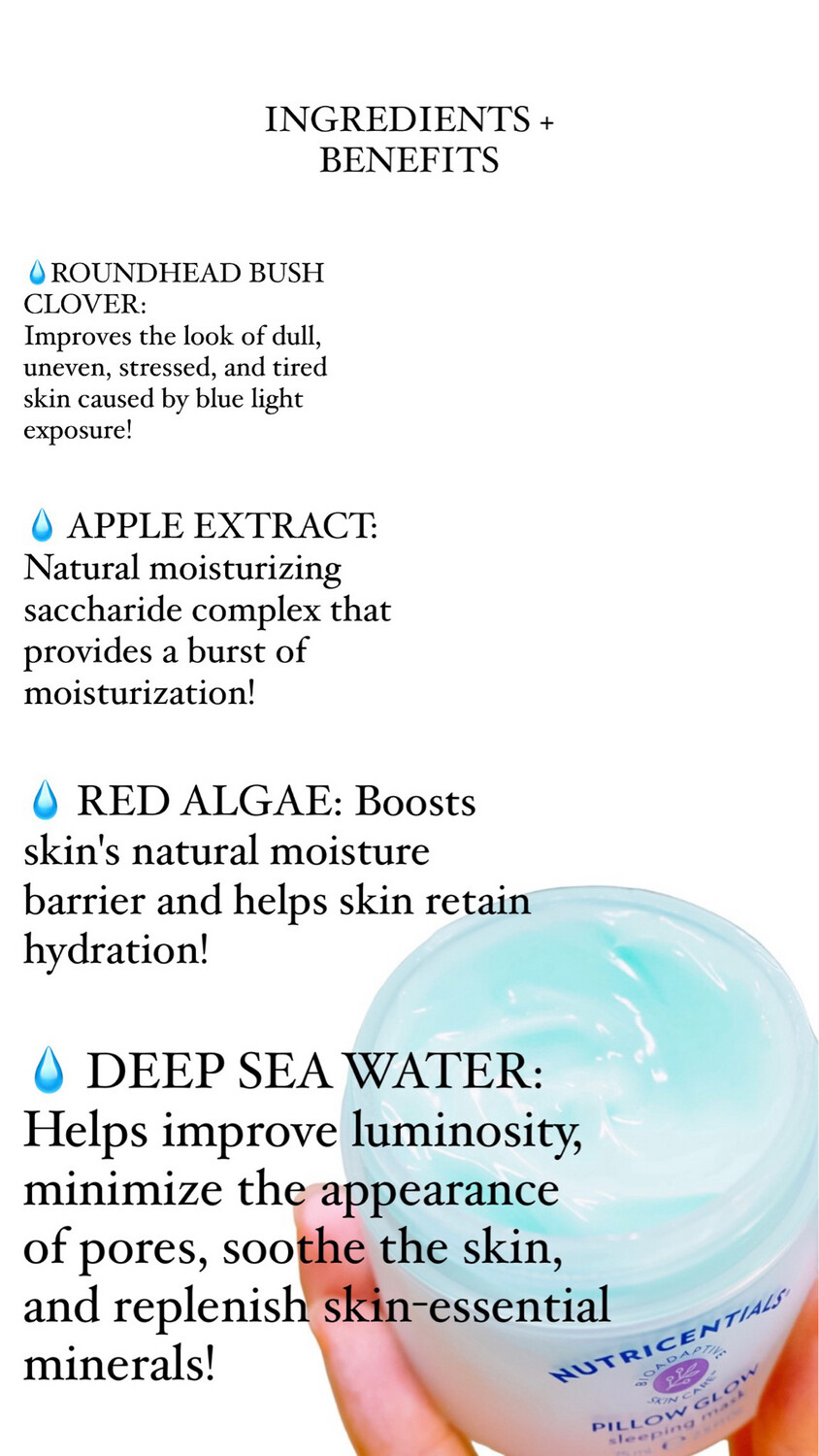 Pillow Glow Sleeping Mask