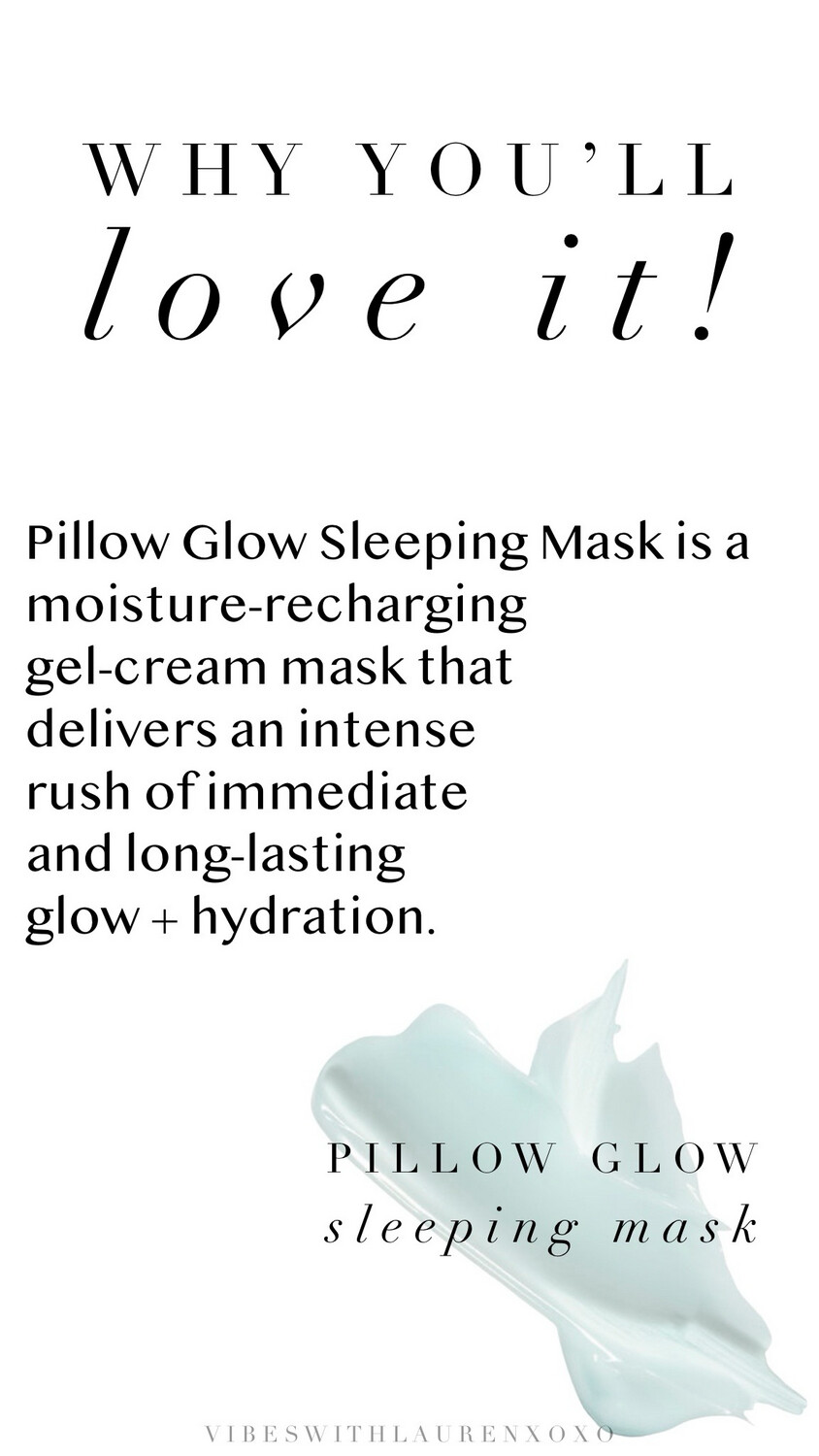 Pillow Glow Sleeping Mask