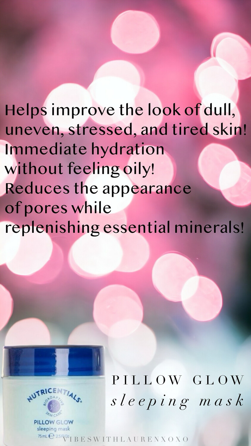 Pillow Glow Sleeping Mask