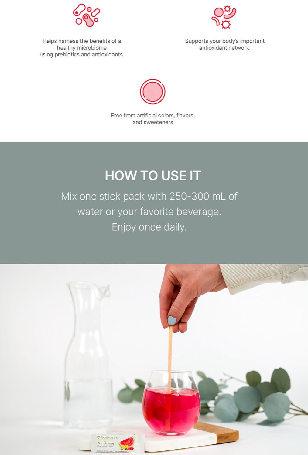 Gut Drink, Tegreen + R2