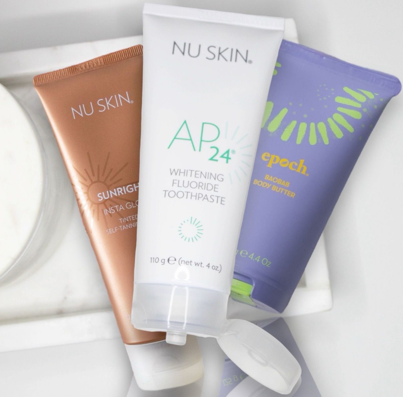 No Mess Self Tan, Whitening Toothpaste + Body Butter