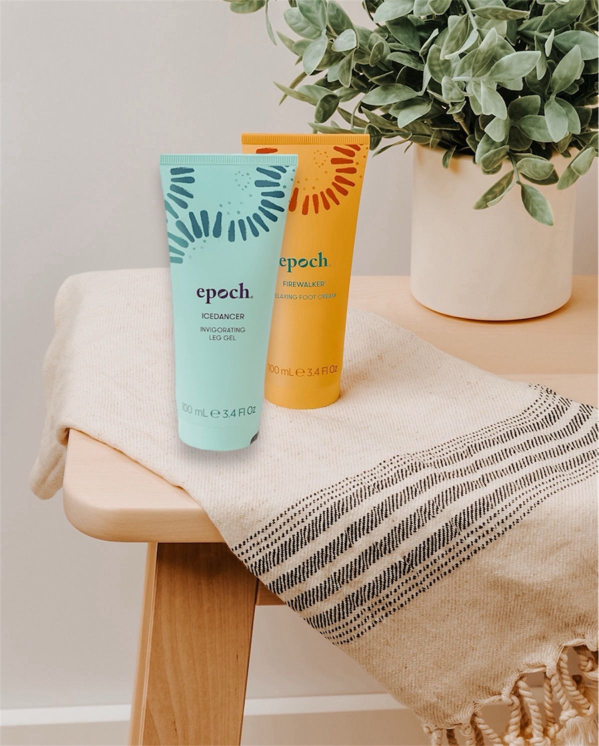 Relaxing Footcream + Invigorating Leg Gel