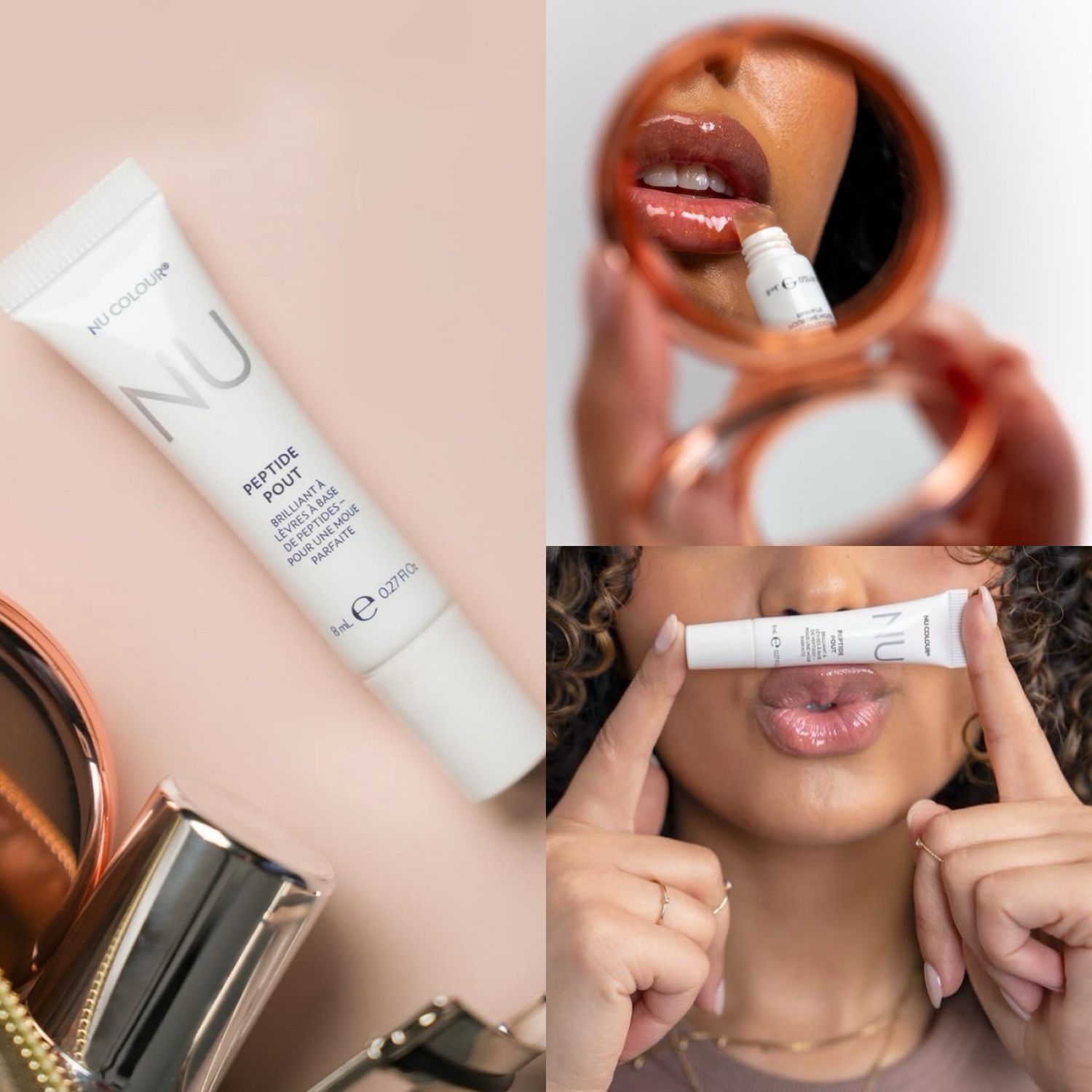 Curl &amp; Lash Mascara + Lip Plumping Peptide Pout