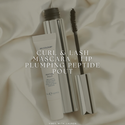 Curl &amp; Lash Mascara + Lip Plumping Peptide Pout