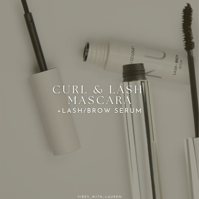 Curl & Lash Mascara + Lash/Brow Serum Curl & Lash Mascara + Lash/Brow Serum
