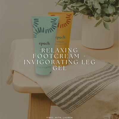 Relaxing Footcream + Invigorating Leg Gel