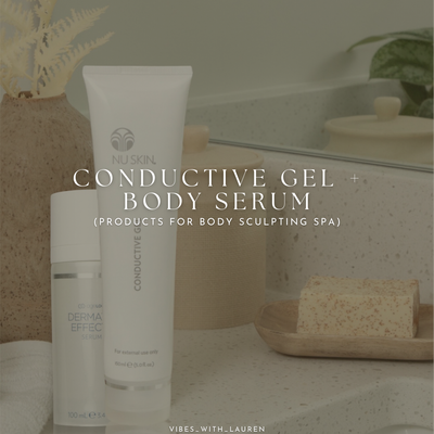 Conductive Gel + Body Serum (Products For Body Sculpting Spa)