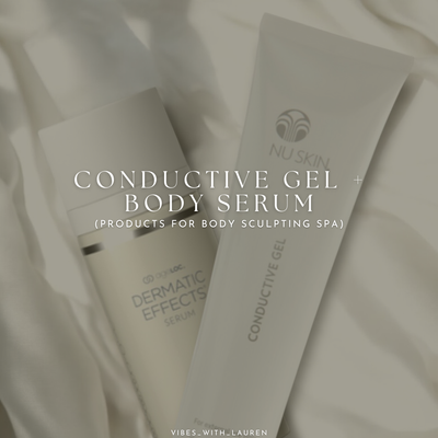 Conductive Gel + Body Serum (Products For Body Sculpting Spa)