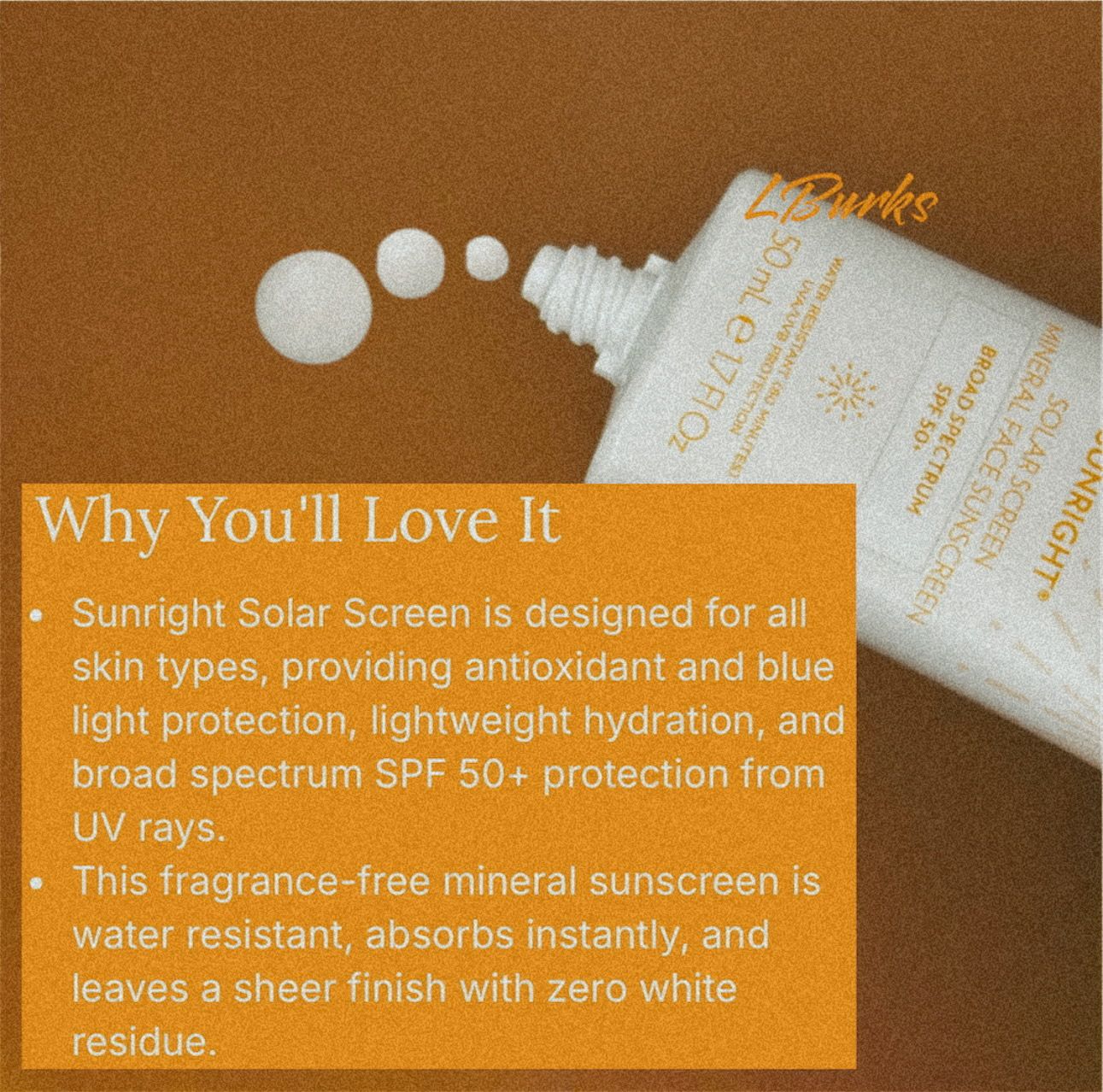 Mineral Face Sunscreen!