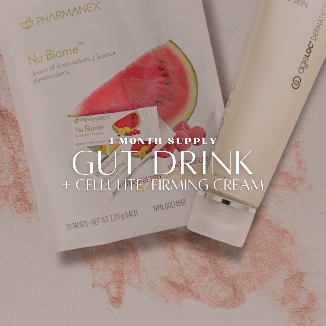 Gut Drink + Cellulite/Firming Cream