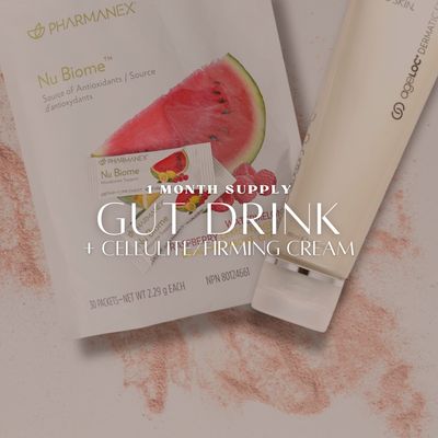 Gut Drink + Cellulite/Firming Cream Gut Drink + Cellulite/Firming Cream
