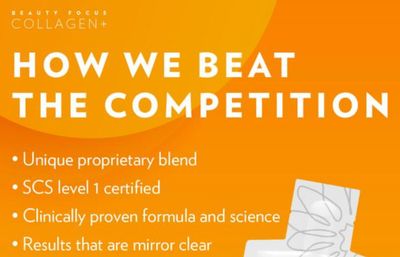 Beauty Focus Liquid Collagen + LumiSpa Cleanser