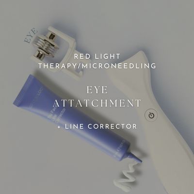 Eye Attachment For Microneedling Device + Line Corrector