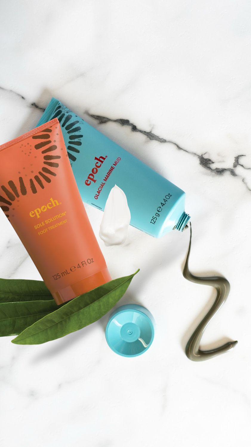 Healing Footcream + Detox Mask
