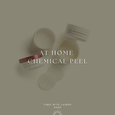 At Home Chemical Peel! No Peeling, No Downtime!